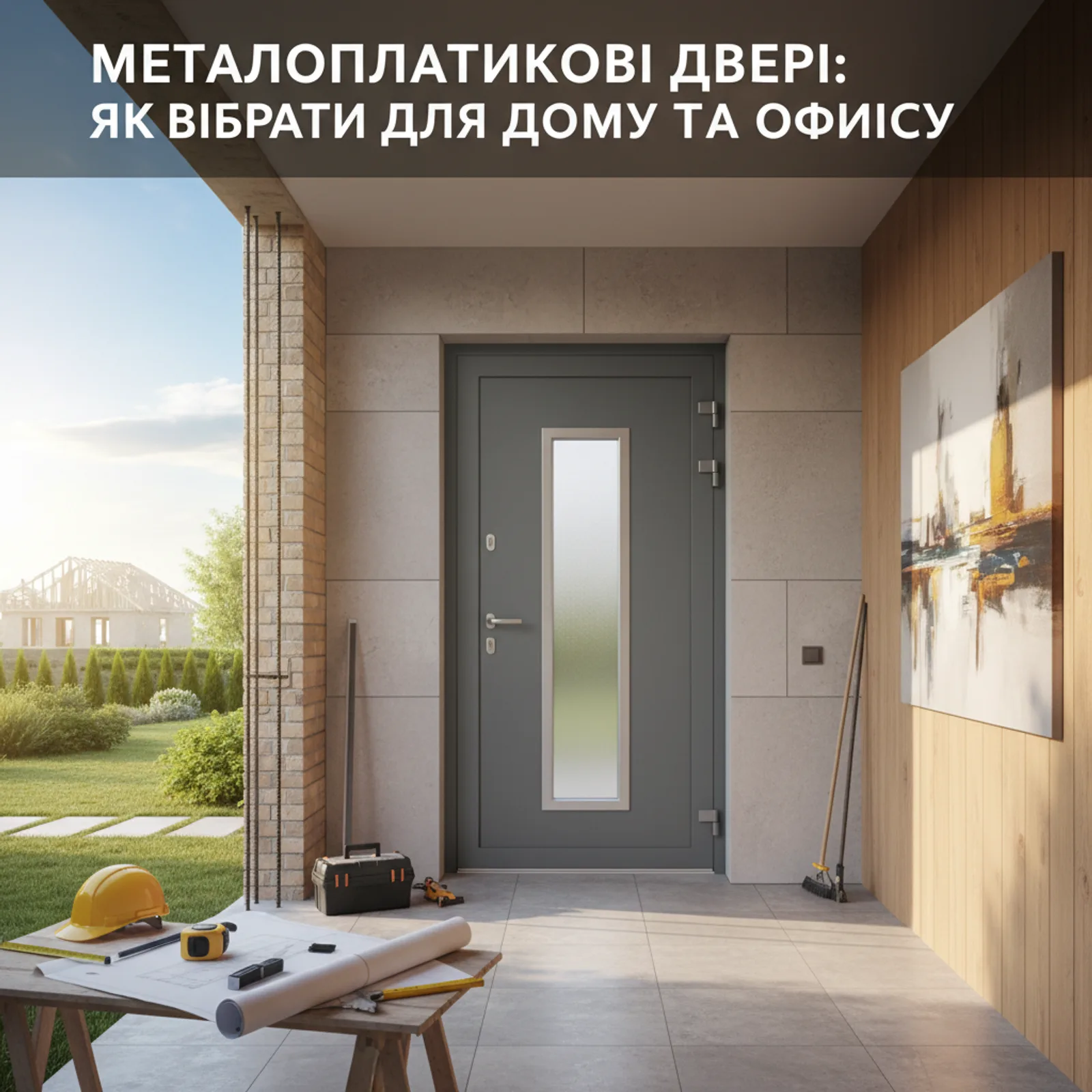 Металопластикові двері: як вибрати для дому та офісу
