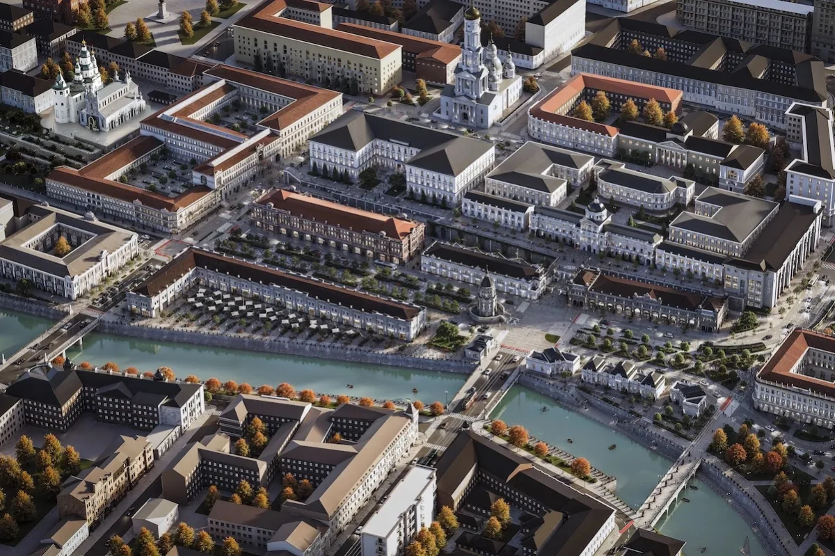 Цифрова реконструкція історичного центру Харкова: 3D-модель минулого