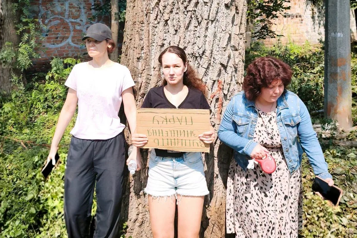 Захист лісополоси на Теремках: як кияни протестують проти вирубки дерев